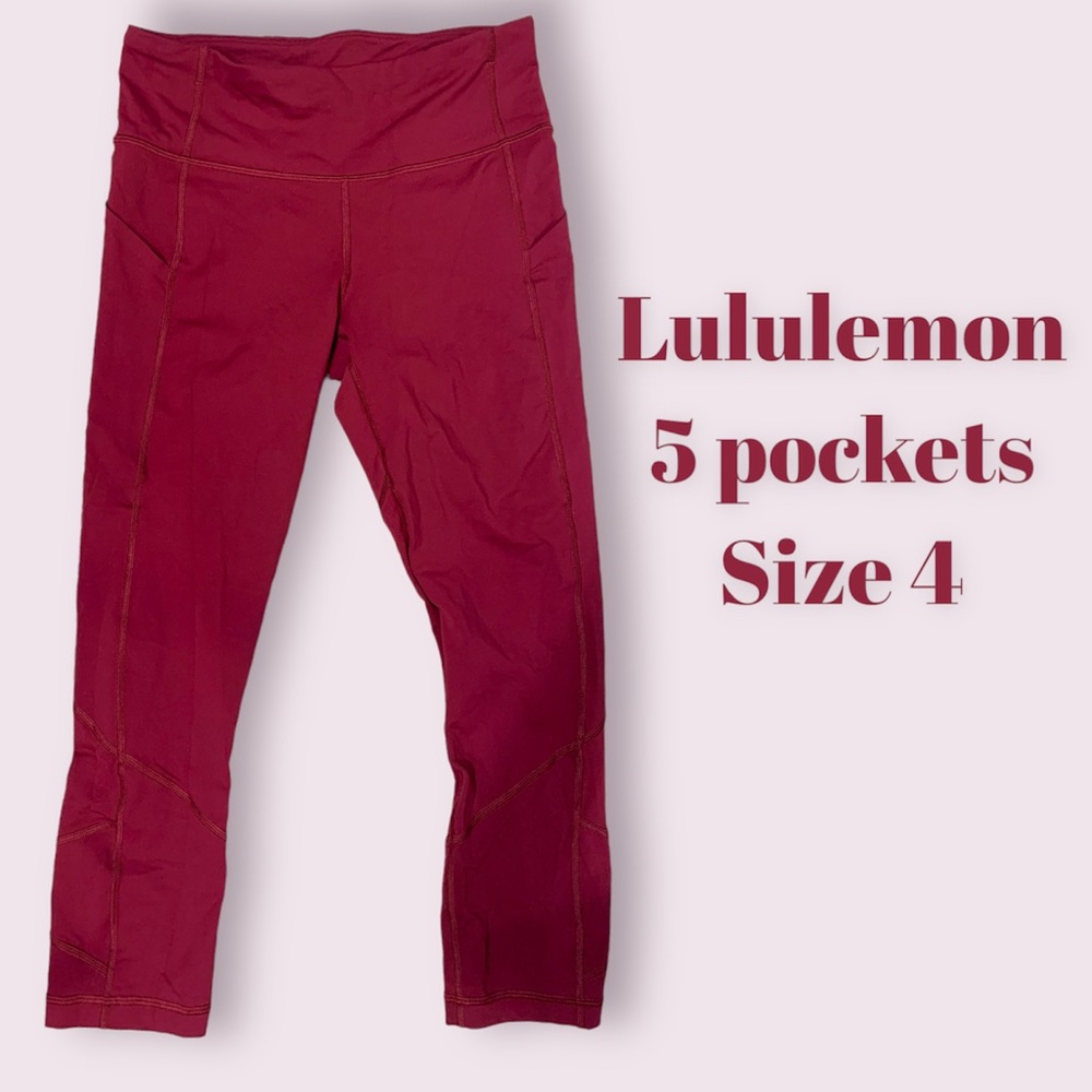 Lululemon leggings size 4